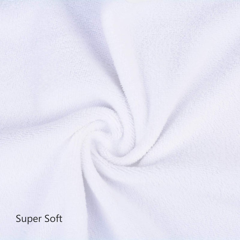 Mars wings Oversized Microfiber Bath Towel (Bath Sheet), 1 Pack (32 x 71 Inch), Extra Large Super Absorbent, Quick Fast Dry, Soft Eco-Friendly Towel for Body, Bathroom, Travel (1PCS White) - Image 4